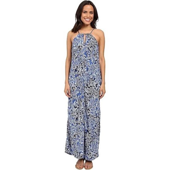 Lucky Brand Halter Dress with Tassels - Picture 1 of 6